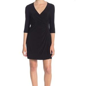 Laundry By Shelli Segal Faux Wrap Dress